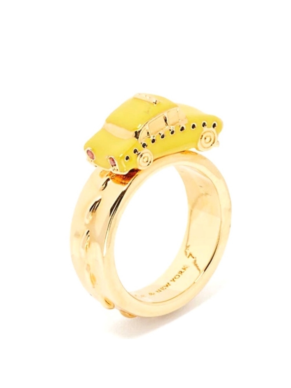 NEW Kate Spade Taxi Ring NYC Collection Sz 6